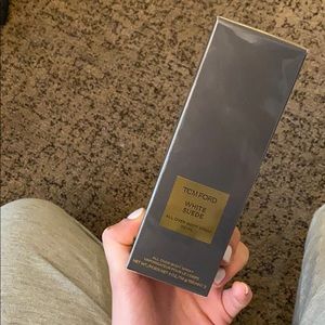 Tom Ford White Suede